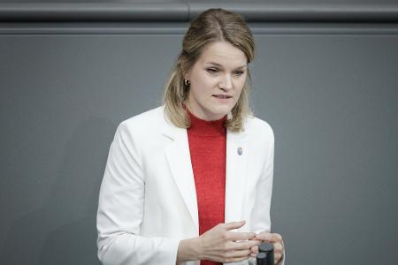 SPD-Fraktionsvize Sonja Eichwede wirbt für Frauke Brosius-Gersdorf. (Archivbild)
