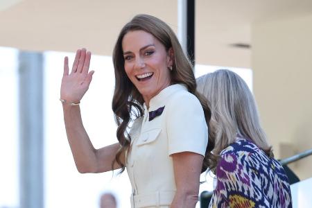 Prinzessin Kate zeigt sich strahlend in Wimbledon Prinzessin Kate zeigt sich strahlend in Wimbledon