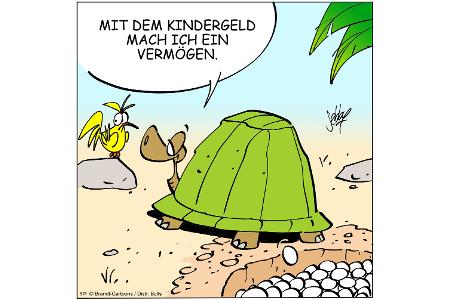 Cartoons zu trendigen Themen