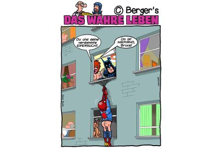 Cartoons mit wahren Lebensgeschichten