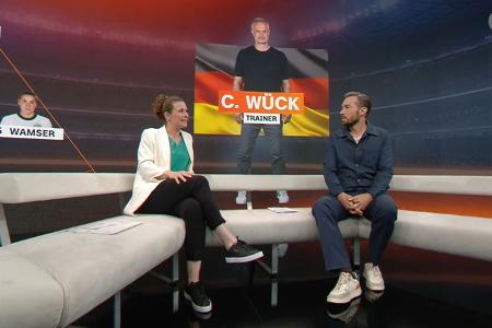 "Hast du das gerade gesagt?": ZDF-Moderator irritiert von DFB-Expertin