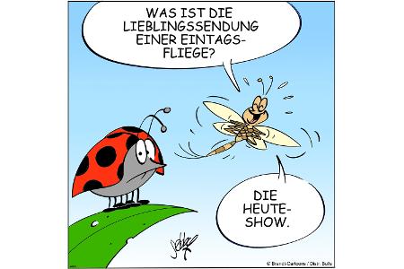 Cartoons zu trendigen Themen