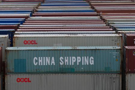 Chinas Wirtschaft setzt für Wachstum vor allem auf Exporte. (Archivbild) 