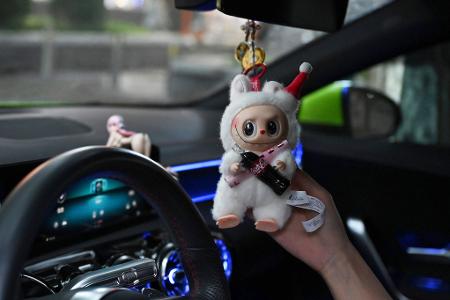 Die Labubu-Figuren sind vor allem bei jungen Leuten beliebt. 