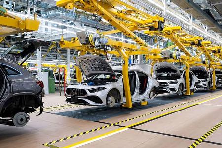 Mercedes Produktion Rastatt