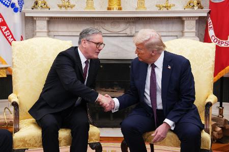 Keir Starmer und Donald Trump