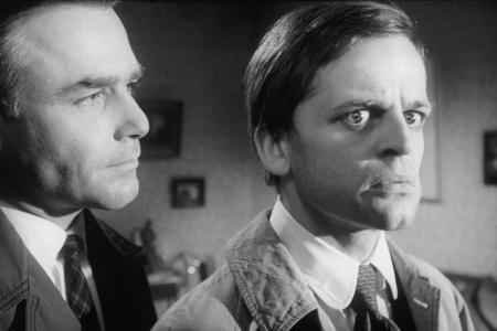Joachim Fuchsberger und Klaus Kinski Joachim Fuchsberger und Klaus Kinski