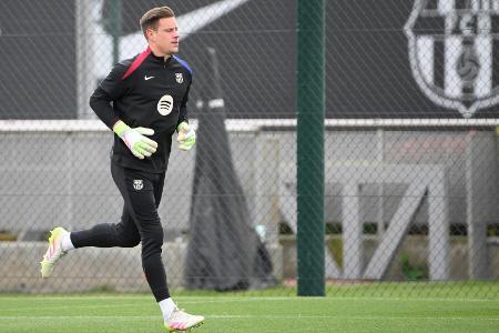 Bei Barca-Auftakt: Ter Stegen allein im Kraftraum