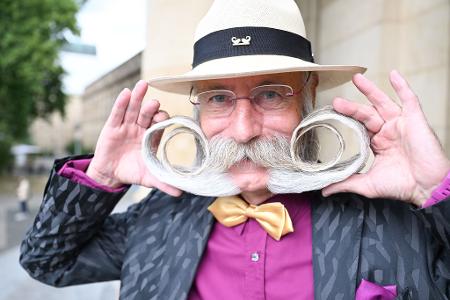 Jürgen Burkhardt ist mehrmaliger Bartweltmeister. 