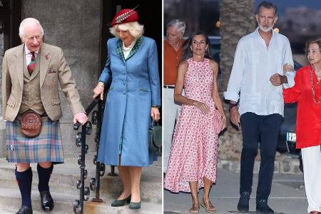 Von Felipe bis Charles: Hier machen die Royals Urlaub Von Felipe bis Charles: Hier machen die Royals Urlaub