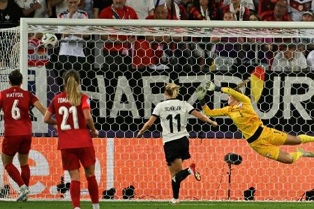 UEFA-Statistik: Brand bei Distanzschützinnen auf Rang sechs UEFA-Statistik: Brand bei Distanzschützinnen auf Rang sechs