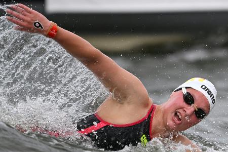 Schwimm-WM: Boy und Spiwoks über zehn Kilometer chancenlos Schwimm-WM: Boy und Spiwoks über zehn Kilometer chancenlos
