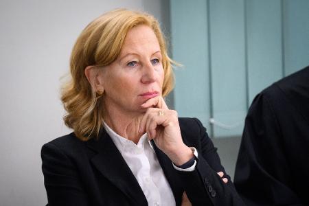 Patricia Schlesinger, ehemalige Intendantin des RBB, beim Prozess am Landgericht Berlin. (Archivbild) Patricia Schlesinger, ehemalige Intendantin des RBB, beim Prozess am Landgericht Berlin. (Archivbild)