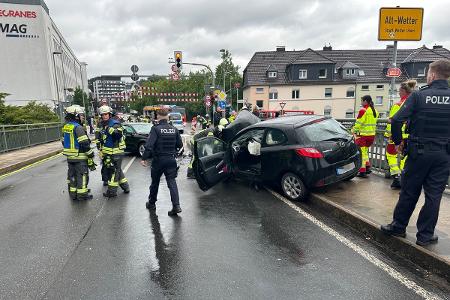 Verkehrsunfall auf der Ruhrstraße