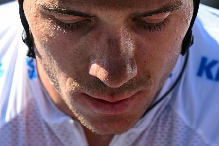 Lipowitz-Rivale Evenepoel gibt bei der Tour auf Lipowitz-Rivale Evenepoel gibt bei der Tour auf