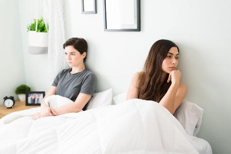 Desinteresse und kalte Schulter