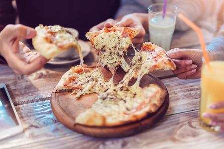 Schlechte Wahl: Pizza