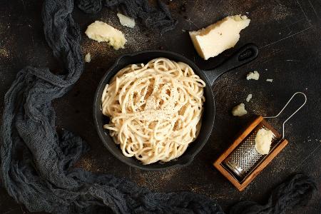 Schlechte Wahl: Pasta mit Käse