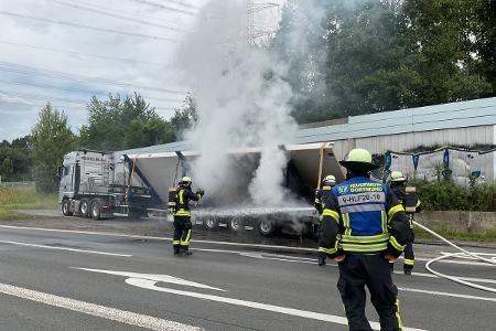 Der Brand war schnell unter Kontrolle