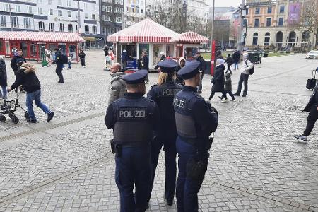 Bundespolizei Bremen, Symbolfoto am Hbf. aus 2025