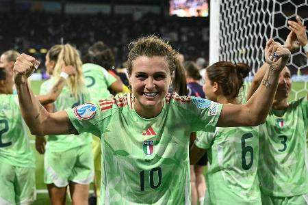 Italien gegen England: So sehen Sie das erste Halbfinale Italien gegen England: So sehen Sie das erste Halbfinale