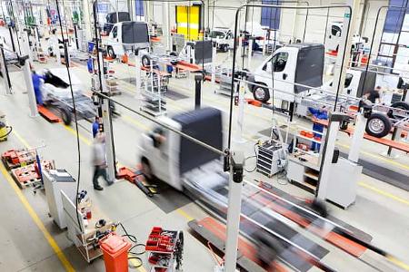 Alko-Werk in Ettenbeuren Produktionshalle