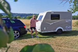 Mini Freestyle, Wohnwagen, Transport