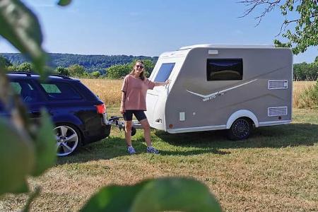 Mini Freestyle, Wohnwagen, Transport