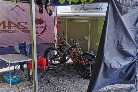 Mini Freestyle, Wohnwagen, Transport
