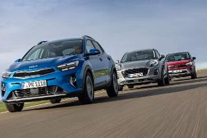 Ford Puma, Kia Stonic, Opel Crossland