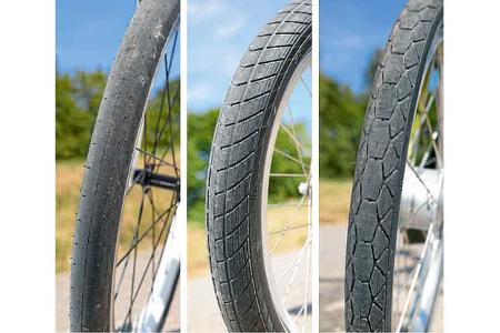 Test: Klappräder, Reifen