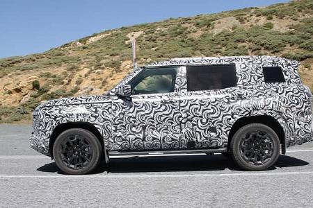 Erlkönig Mitsubishi Pajero / Montero