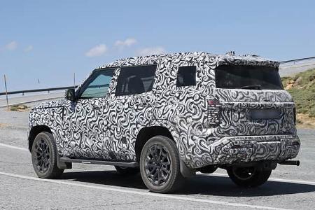 Erlkönig Mitsubishi Pajero / Montero