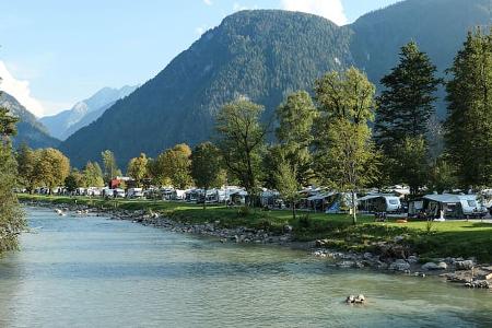 Saalach, Camping Grubhof