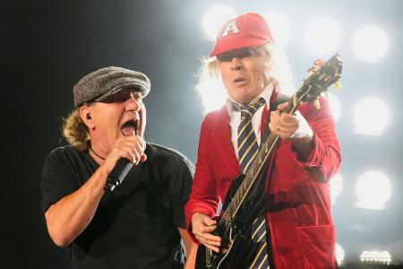 Die Rockband AC/DC, hier in Kalifornien, tritt im August in Karlsruhe auf. (Archivbild)