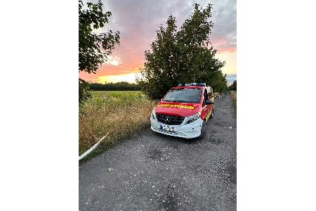 Die Feuerwehr führt über den Tag verteilt stichprobenartig Nachkontrollen durch