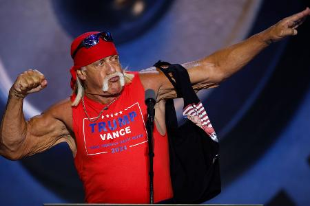 Hogan wirbt für Trump