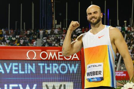 91-Meter-Mann Weber spürt 91-Meter-Mann Weber spürt