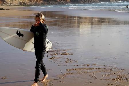 Surfer, Strand, Meer
