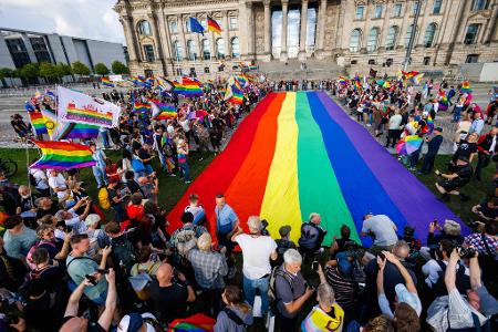 Protest zum Christopher Street Day