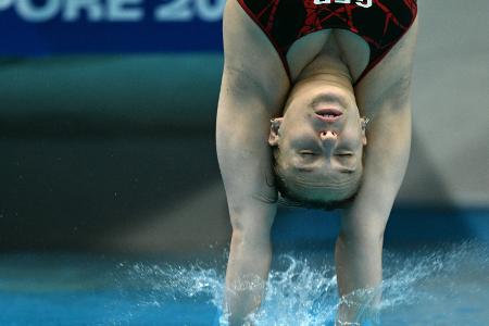 Wasserspringen: Hentschel verpasst 1-m-Finale knapp Wasserspringen: Hentschel verpasst 1-m-Finale knapp