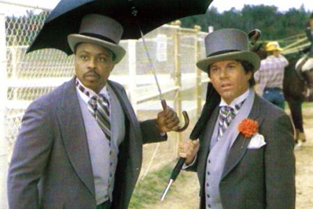 T.C. (Roger E. Mosley) und Rick (Larry Manetti)