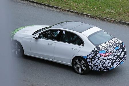 Erlkönig Mercedes C-Klasse Facelift
