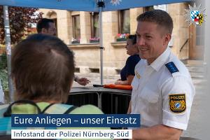 Infostand PI Nürnberg-Süd