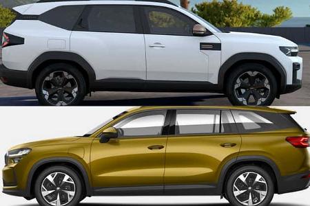 Konfiguratorvergleich Skoda Kodiaq und Dacia Bigster Konfiguratorvergleich Skoda Kodiaq und Dacia Bigster