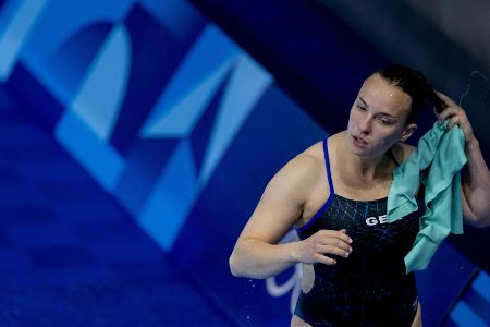 Schwimm-WM: Müller/Hentschel als Siebte ins Synchron-Finale Schwimm-WM: Müller/Hentschel als Siebte ins Synchron-Finale