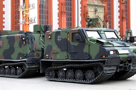 Spezialfahrzeuge der Bundeswehr
