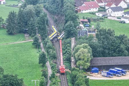 Die Bergung ist komplex.