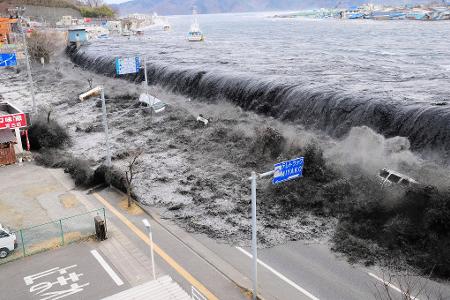 Ein Erdbeben und ein Tsunami sorgten im März 2011 für den Super-GAU im Atomkraftwerk Fukushima.