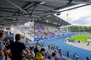 Leichtathletik-DM 2026 im Bochumer Lohrheidestadion